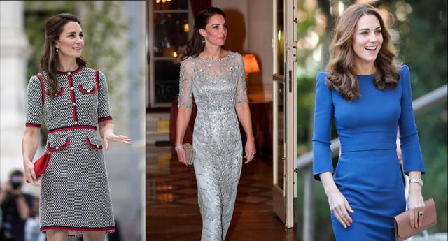 La duquesa de Cambridge, Kate Middleton, cumple 38 años. Recorre la galería para conocer más detalles de sus mejores looks. (Foto: AFP)