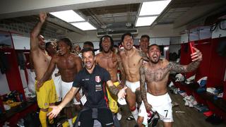 La fiesta de los jugadores de la selección tras el triunfo en el Perú vs. Venezuela por las Eliminatorias | FOTOS
