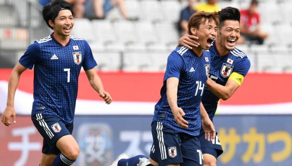 Japón superó 4-2 a Paraguay y quedó lista para el Mundial Rusia 2018. (Foto: AFP)
