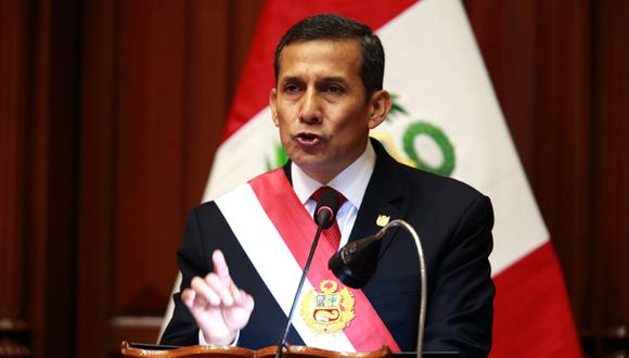 El mensaje de Humala: las frases políticas del 28 de julio