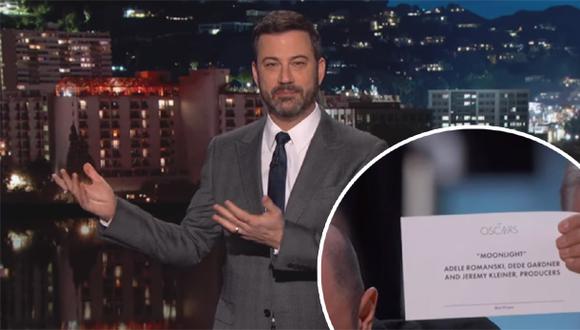 Jimmy Kimmel reveló lo que realmente pasó en el Oscar [VIDEO]