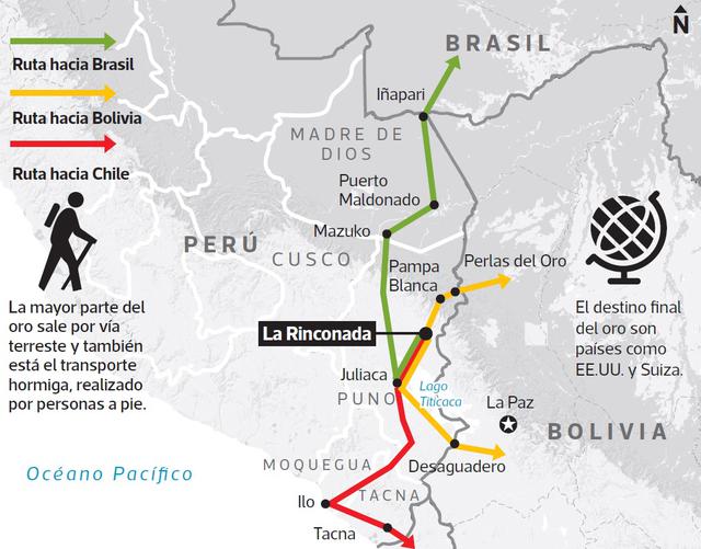 El circuito del oro ilegal que se abre paso en el Perú - 2