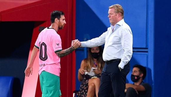 Ronald Koeman saluda a Diego Maradona por sus 60 años | Foto: Agencias