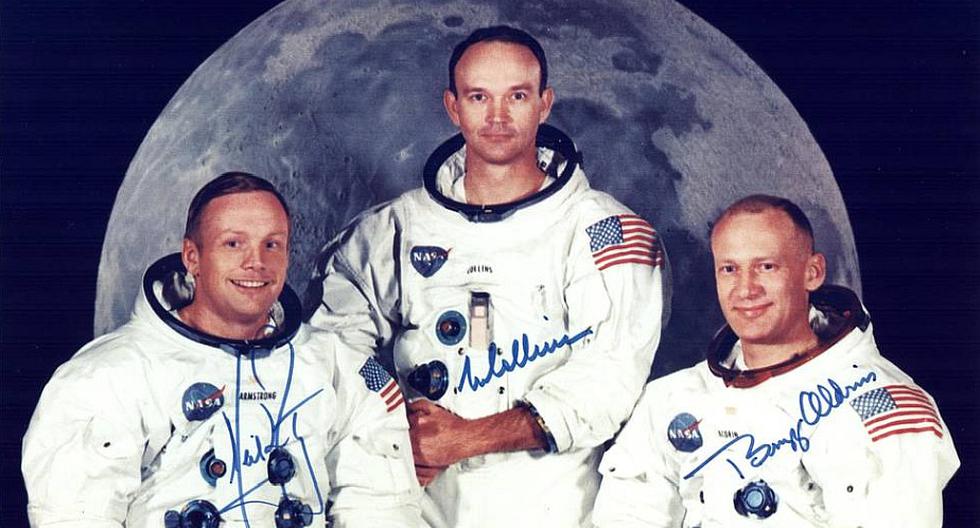 Los primeros astronautas en llegar a la Luna. (Foto: NASA)