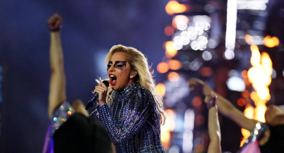 Lady Gaga dejó impresionados a sus fans con su presentación en el Super Boel. (Foto: Getty Images)