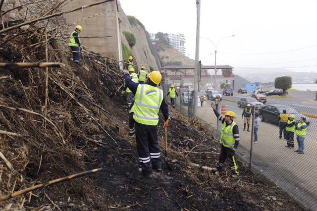 Costa Verde: continúan labores de remoción de escombros [FOTOS] - 2