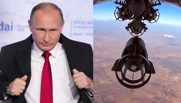 Vladimir Putin, presidente de Rusia, dio luz verde para que se inicien los bombardeos en Siria el 30 de setiembre. (Reuters).