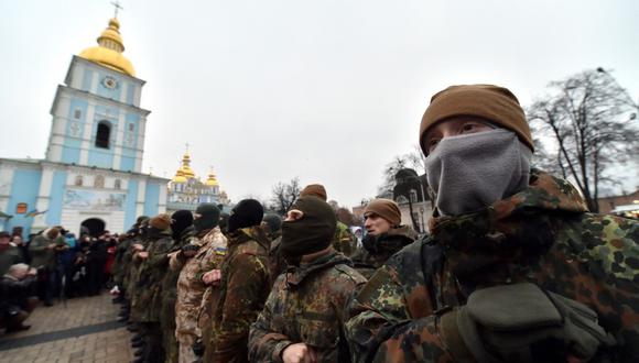Foto referencial. Los hombres del Grupo Wagner fueron denunciados por primera vez en 2014 participando junto a separatistas prorrusos en el este de Ucrania. (SERGEI SUPINSKY / AFP).