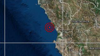 Lima: sismo de magnitud 4,0 se reportó en San Vicente de Cañete, señala IGP