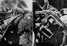 Tragedia en La Atarjea: la historia del impactante descarrilamiento de un tren en la Navidad de 1953 | FOTOS