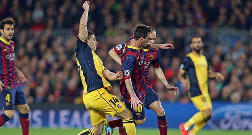 Lionel Messi estuvo bien marcado por sus rivales. No pudo anotar. (Fcbarcelona)