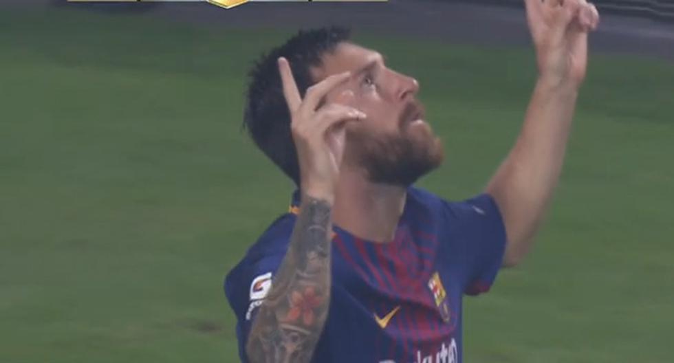 Lionel Messi burló a la defensa del Real Madrid y se mandó con un golazo en el Hard Rock Stadium. (Video: YouTube)