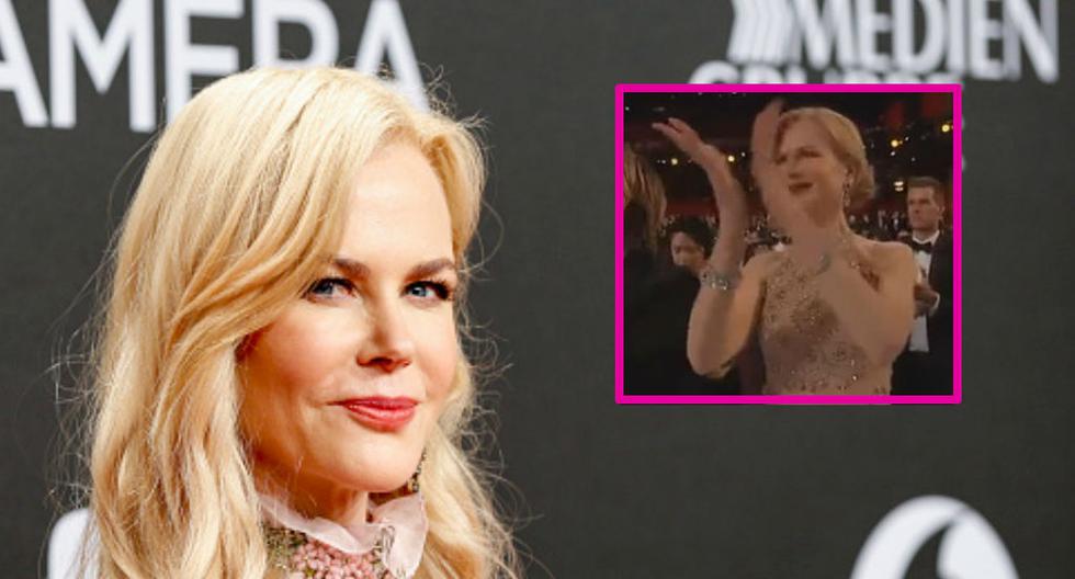 Nicole Kidman explicó por qué aplaudió de esa forma peculiar en la premiación de los Oscar (Foto: Getty)