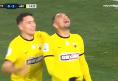 Alexander Callens anotó en goleada de AEK Atenas sobre a Atromitos por la Liga de Grecia | VIDEO