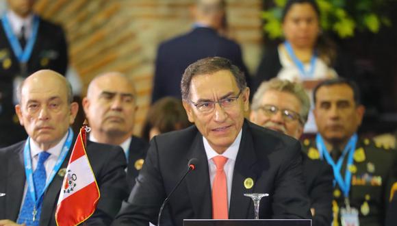 El mandatario también sostuvo encuentros bilaterales con sus homólogos de Guatemala, Portugal y España. (Foto Presidencia de la República)