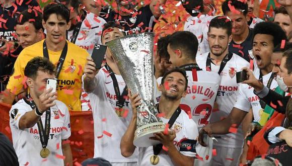 Sevilla ganó 3-2 a Inter de Milán y se coronó campeón de la Europa League. (Foto: Sevilla)