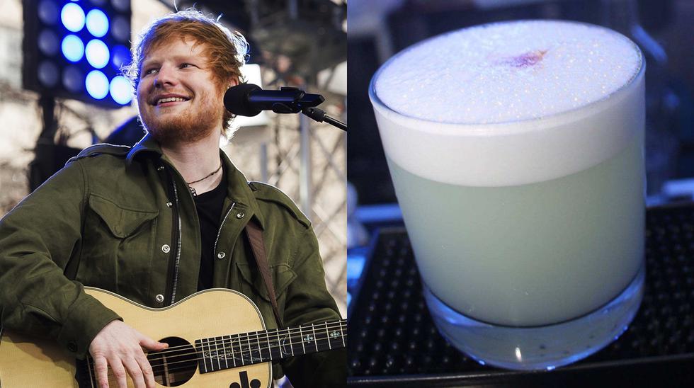 Ed Sheeran habló del pisco peruano en entrevista. (Fotos: AP/ El Comercio)