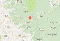Sismo de 4 grados que se registró en Huánuco pasó desapercibido