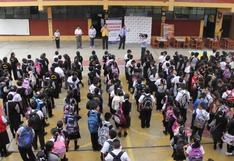 Alumnos de 105,000 colegios del país participan hoy en simulacro nacional