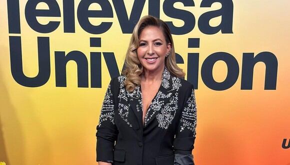 La conductora mexicana fue parte del Upfront de TelevisaUnivision de Nueva York (Foto: Chiquibaby / Instagram)