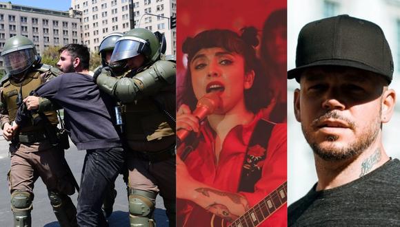 Chile: reacciones de famosos sobre protestas en Santiago (Foto: AFP/ Instagram)