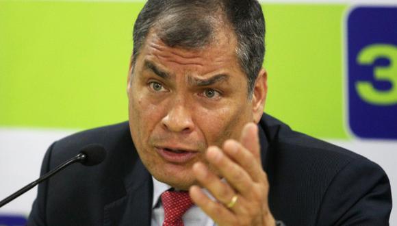 Rafael Correa, ex presidente de Ecuador. (Foto: Reuters/Daniel Tapia)