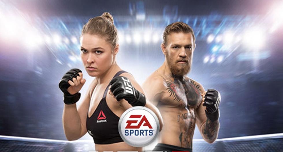 Ronda Rousey y Conor McGregor son protagonistas de la tapa del videojuego UFC 2 | Foto: UFC