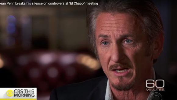 Sean Penn rompe su silencio sobre encuentro con 'Chapo' Guzmán