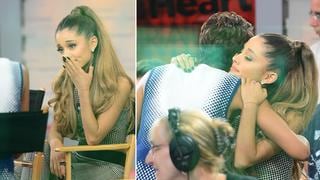 Ariana Grande se quebró en TV por la muerte de su abuelo