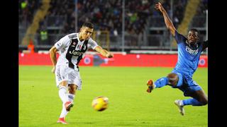Juventus vs. Empoli: Cristiano Ronaldo anotó golazo con este 'misil' que le dio el triunfo a su club | VIDEO