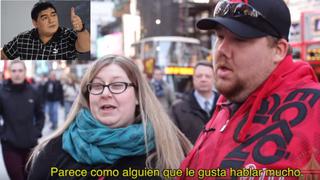 Neoyorquinos estuvieron lejos de reconocer a Maradona [VIDEO]