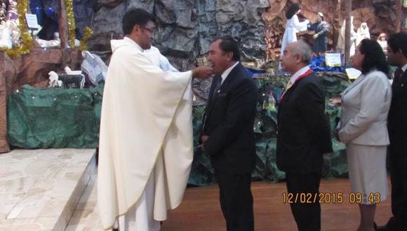 Gregorio Sucari Ramos se desempe&ntilde;&oacute; hasta el jueves como p&aacute;rroco de la Iglesia de Santa Gertrudis del distrito de Sachaca, en Arequipa. (Foto: Municipalidad de Sachaca)