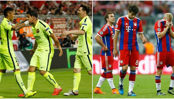 Barcelona fue "demasiado" para Bayern, asegura prensa teutona