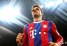 Bayern Munich: Thomas Muller imitó a Cristiano Ronaldo (VIDEO)