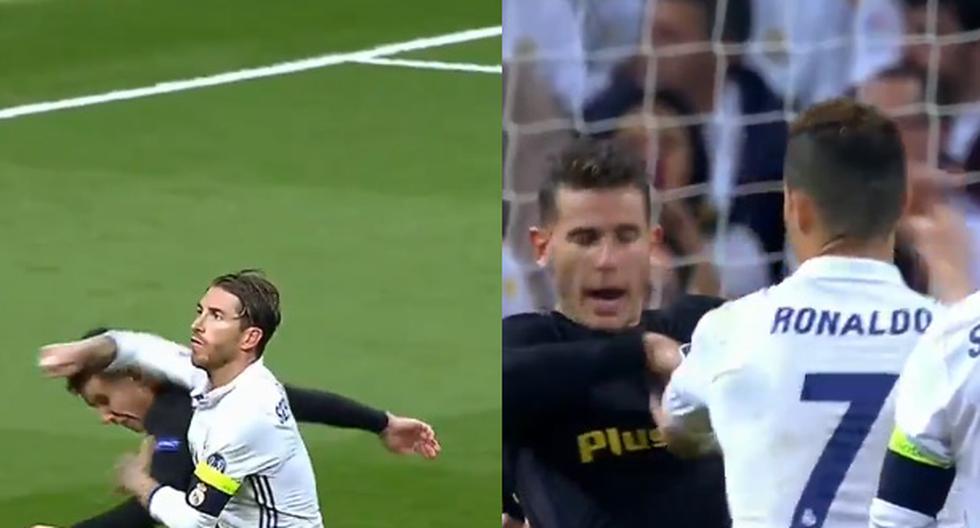 Un partido caliente entre Real Madrid y Atlético Madrid se jugó en el primer tiempo. (Video: FOX Sports)