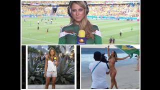 Vanessa Huppenkothen, sexy periodista que conquista el Mundial