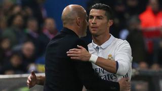 Cristiano Ronaldo recibió el respaldo de Zinedine Zidane