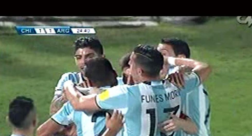 Chile vs Argentina: Gabriel Mercado le está dando el triunfo a los albicelestes. (Video: CMD - YouTube)