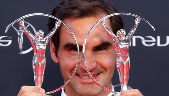 Roger Federer se lleva dos Laureus: Mejor Deportista y Mejor Regreso del Año. (Foto: Agencias)