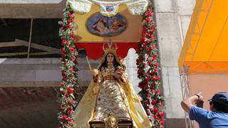 Miles de fieles peregrinaron al santuario de la Virgen de Chapi