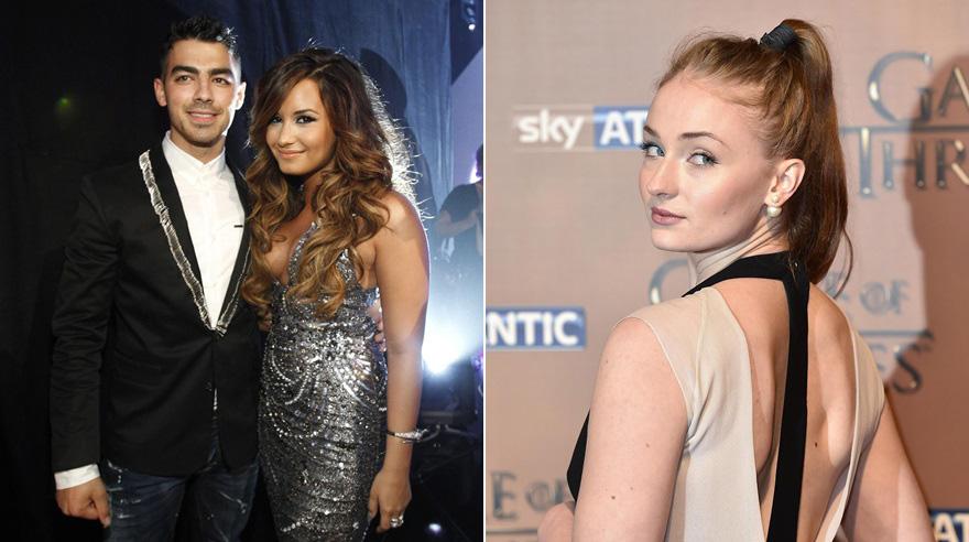 Joe Jonas y Sophie Turner se casarán. Y Demi Lovato también celebra la noticia en Instagram. (Fotos: Agencias)