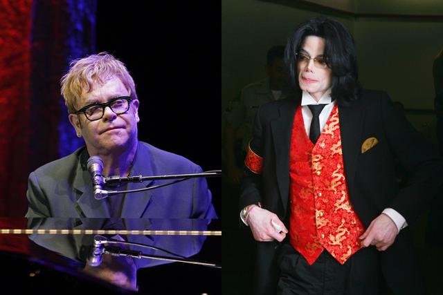 Elton John y Michael Jackson