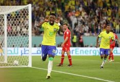 Lo celebró, pero no subió al marcador: el VAR anuló un gol de Vinicius Junior en el Brasil vs. Suiza | VIDEO