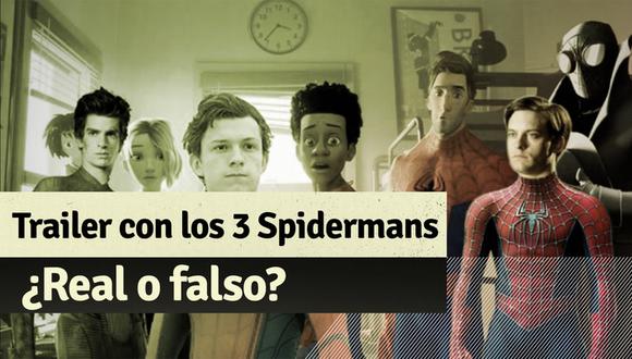 Spiderman No way home: Trailer filtrado con los 3 interpretes juntos  ¿Verdadero o falso? | NNAV | VR | VIDEOS | | VIDEOS | MAG.