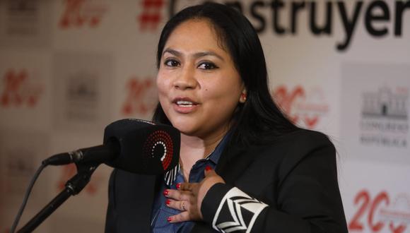 Heidy Juárez formó parte del Gabinete Ministerial que encabezó Betssy Chávez hasta el 7 de diciembre. (Foto: GEC)