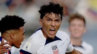 Mundial Sub-20: Estados Unidos vence sobre la hora a Ecuador