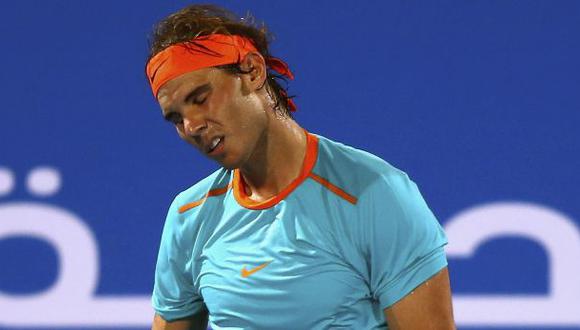 Rafael Nadal fue vapuleado por Andy Murray en Abu Dabi