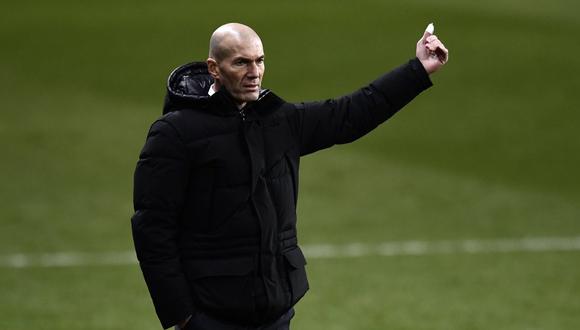 Zinedine Zidane analizó la caída de Real Madrid en la Supercopa de España. (Foto: AP)