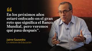 Jaime Saavedra y las frases de su entrevista con El Comercio