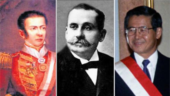 Riva-Agüero, Billinghurst y Fujimori son los tres presidentes vacados en nuestra historia.
